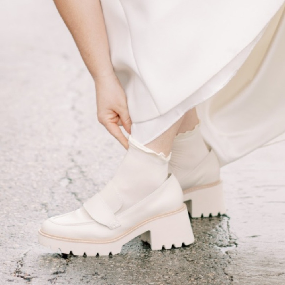 Dolce Vita Halona Mules - Ivory